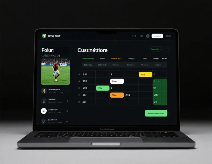 世界盃直播導覽介面示意