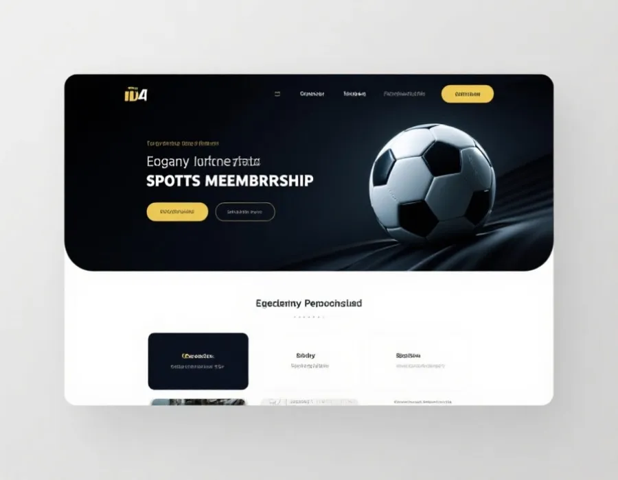 會員服務與世界盃內容入口示意圖