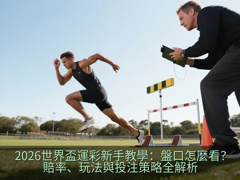 2026世界盃運彩新手教學：盤口怎麼看？賠率、玩法與投注策略全解析